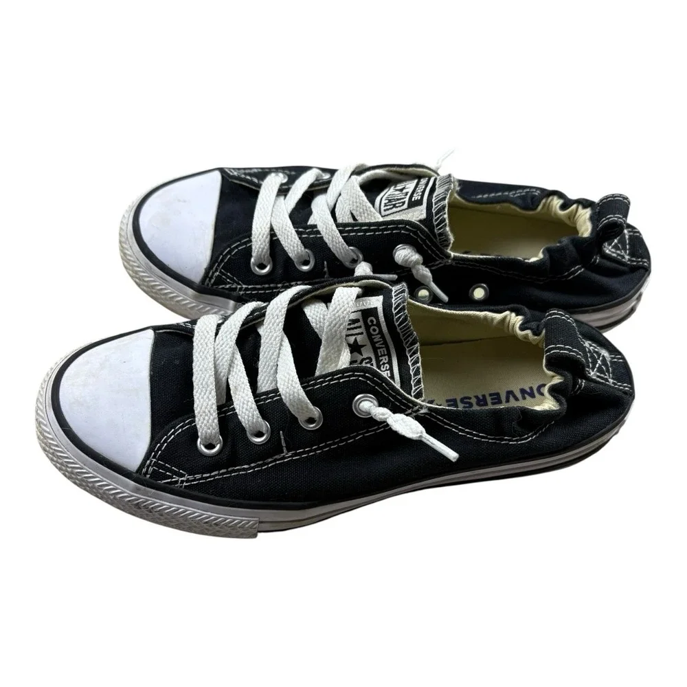 Converse‎ All Star Women's Size 4 Black Slip-On Low Top Sneakers